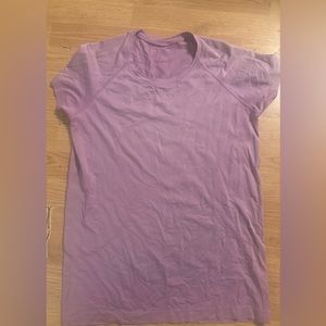 Lulu lemon dusty purple swiftly tech in size 10